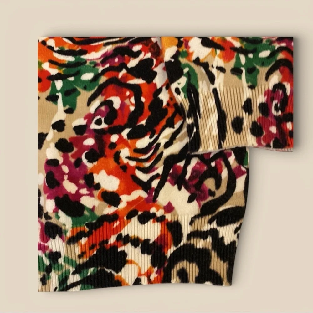 Ruby Rd. Multicolour Abstract Cardigan  size Large  
NWOT - Picture 8 of 11